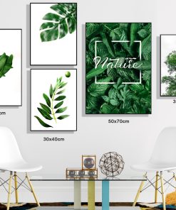 Tranh treo tường lá cây