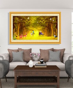 tranh mùa thu vàng