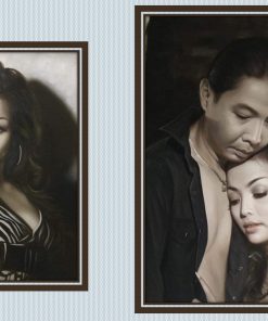 tranh son dau chan dung