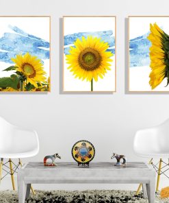 tranh hoa hướng dương