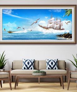 Tranh thuyền đẹp