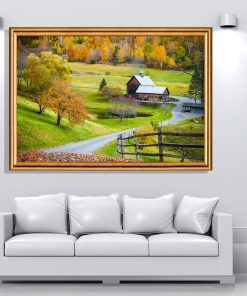 tranh phong cảnh mùa thu