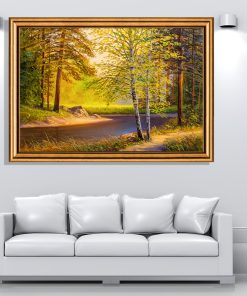 tranh phong cảnh mùa thu