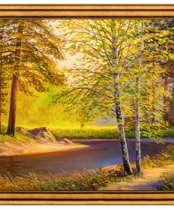 tranh phong cảnh mùa thu