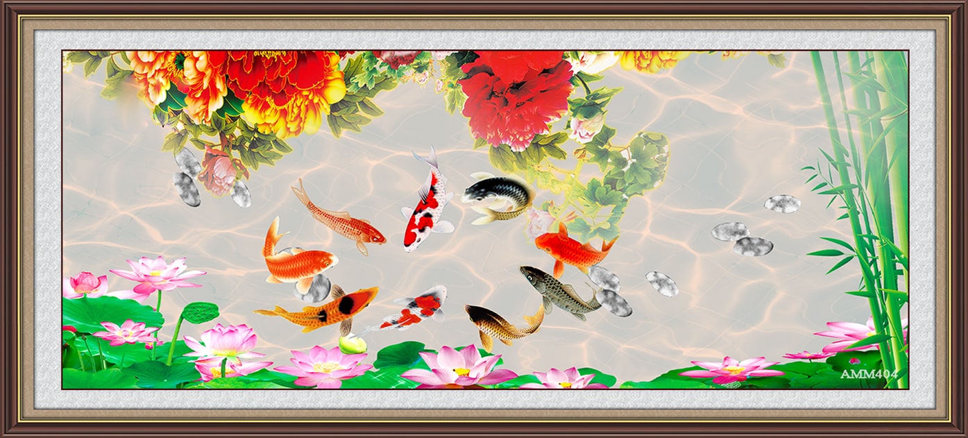 Tranh cửu ngư quần hội