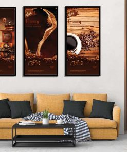 Tranh nghệ thuật Cafe thích hợp cafe phòng trà