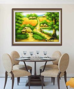tranh đồng quê Việt Nam