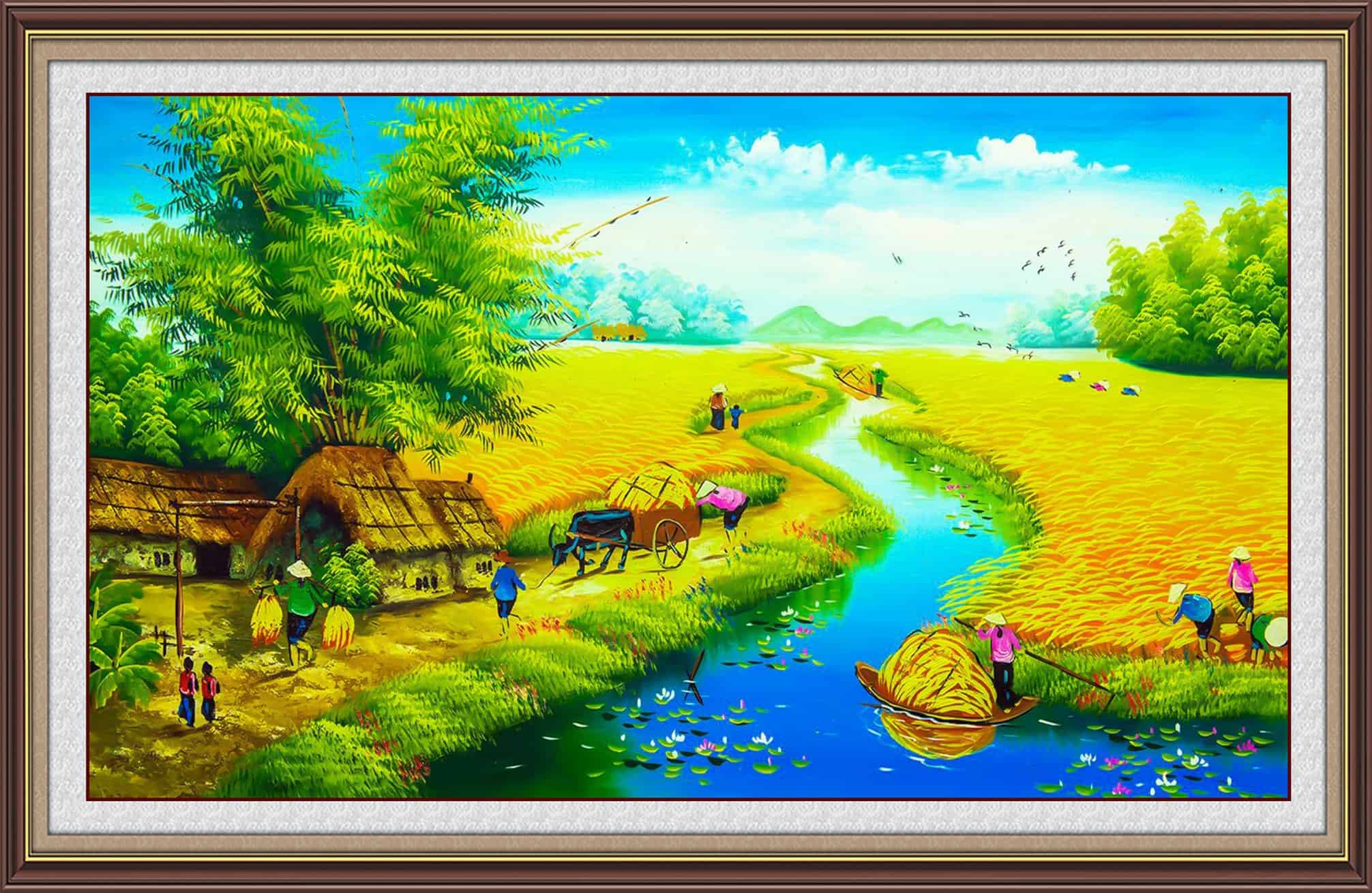 Tranh lang que VN tranh 15 min