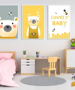 Tranh treo phòng ngủ dễ thương