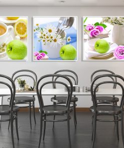 tranh hoa quả phòng ăn