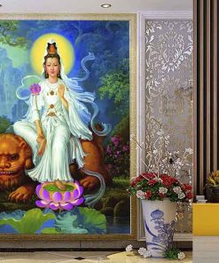 Tranh Phật Quan Âm đẹp