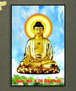 Tranh Phật A Di Đà đẹp