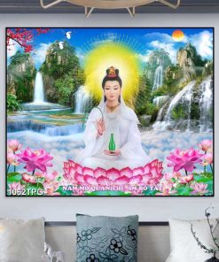 Tranh Phật Quan Âm Bồ Tát