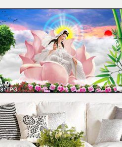 Tranh Phật Quan Âm Bồ Tát
