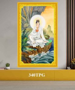 Tranh Phật Quan Âm đẹp