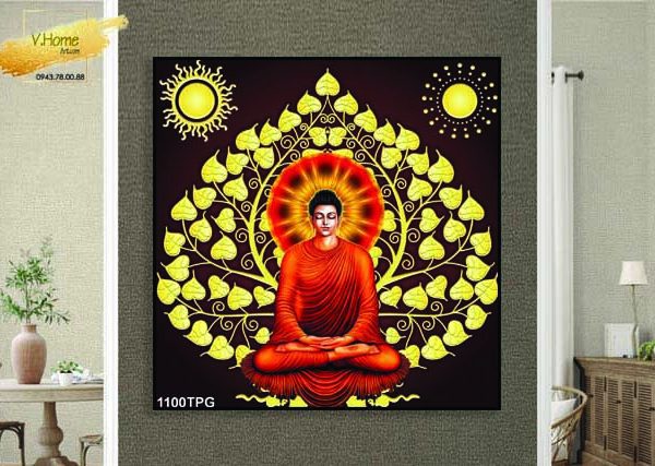 Tranh Phật Thích Ca đẹp