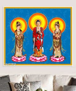 Tranh Tây Phương Tam Thánh