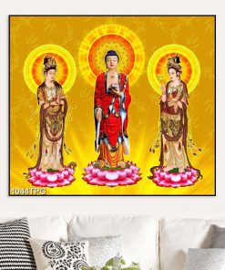 Tranh Tây phương Tam Thánh