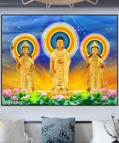 Tranh Tây phương Tam Thánh