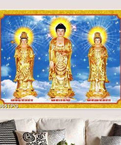 Tranh Tây phương Tam Thánh