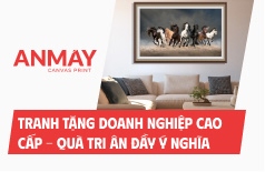 Tranh tặng doanh nghiệp cao cấp – Quà tri ân đầy ý nghĩa
