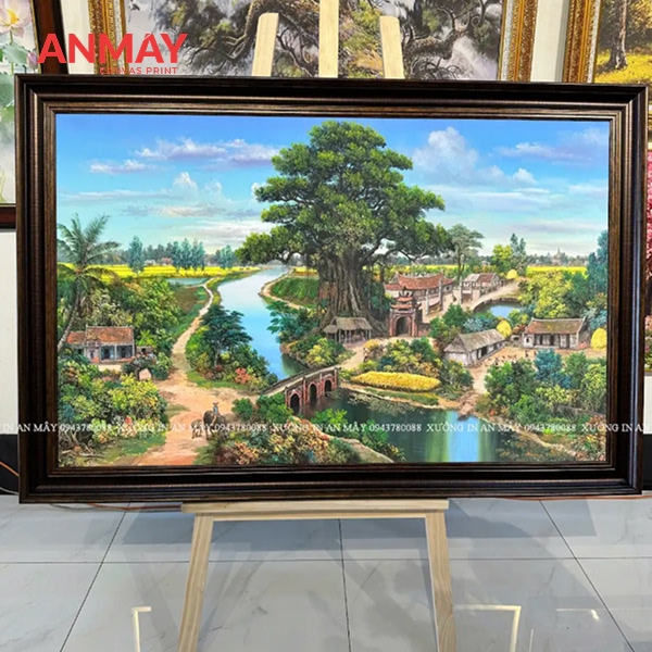 Tranh in canvas nghệ thuật | Mang thiên nhiên & phố thị vào nhà 2 Tranh in canvas nghệ thuật còn có độ bền cao, dễ bảo quản và giá trị sử dụng lâu dài