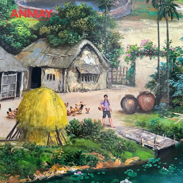Tranh in canvas nghệ thuật | Mang thiên nhiên & phố thị vào nhà 3 Tranh in canvas nghệ thuật không chỉ mang tính trang trí mà còn thể hiện gu thẩm mỹ của gia chủ