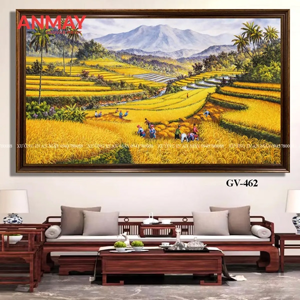 Tranh in canvas nghệ thuật | Mang thiên nhiên & phố thị vào nhà 4 An Mây Decor áp dụng công nghệ in UV mang đến hình ảnh sắc nét và màu sắc chân thật như vẽ tay