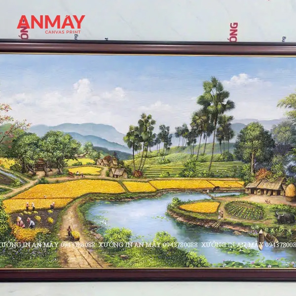 Tranh in canvas nghệ thuật | Mang thiên nhiên & phố thị vào nhà 6 Khách hàng có thể chọn từ nhiều kích thước chuẩn hoặc đặt in theo yêu cầu