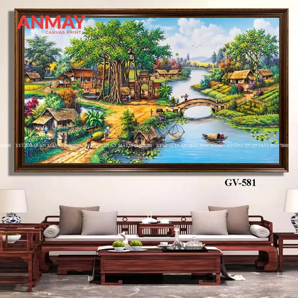 Tranh canvas treo tường cầu thang | Điểm nhấn cho mỗi bước chân 3 Cầu thang với tranh canvas kết hợp nội thất tối giản.